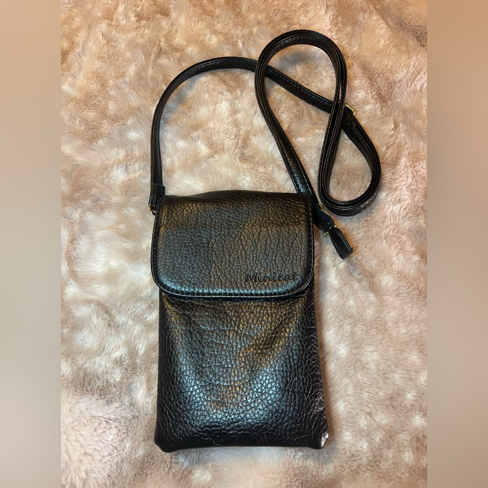 MiniCat NEW! Small Black Crossbody